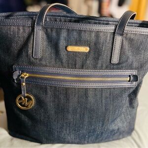 MK Original Denim shoulder bag